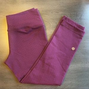 Lululemon crop leggings